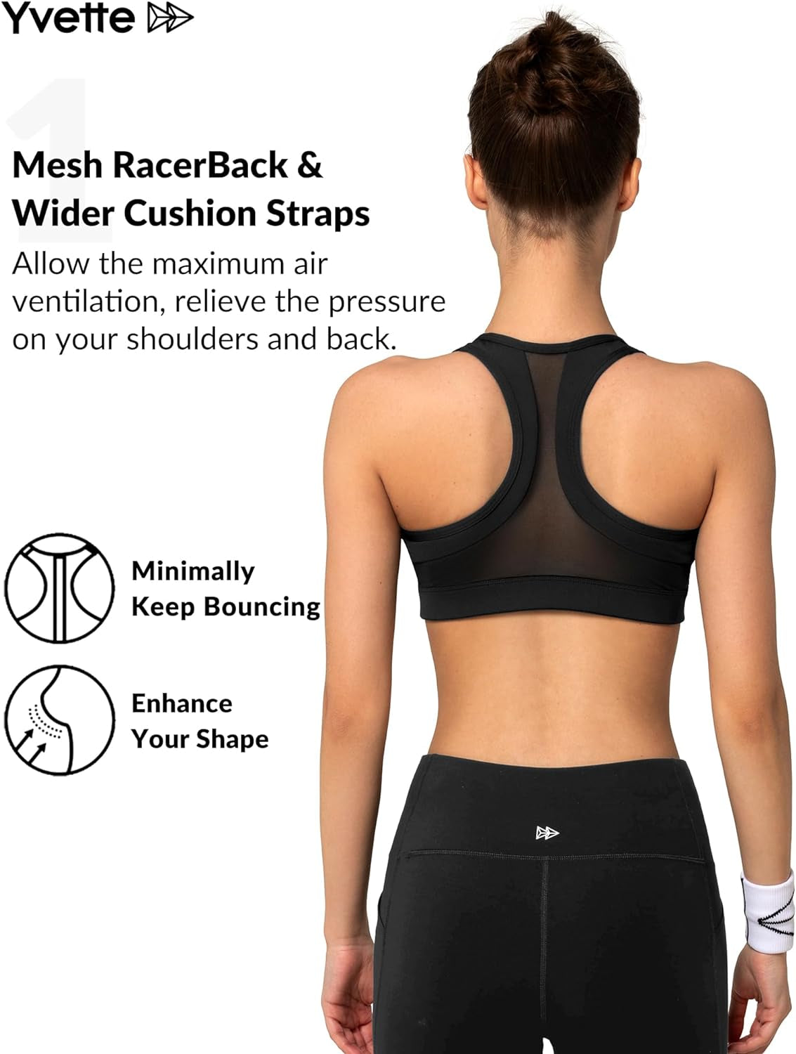 Zip Front High Impact Sports Bra for Large Bust